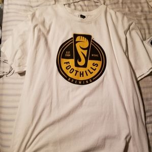Foothills Brewing White Tee